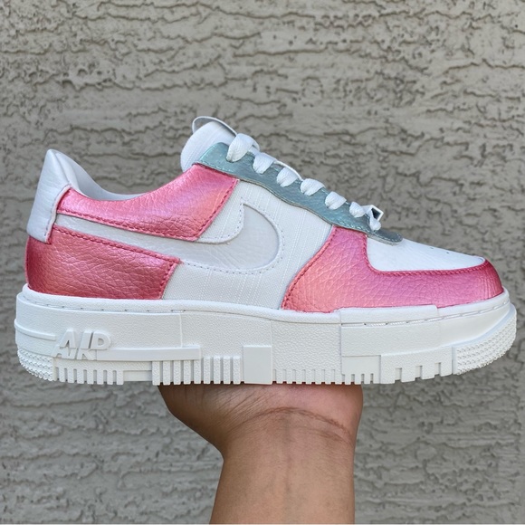 Nike Shoes - 💖NEW💖 CUSTOM NIKE AIR FORCE 1 LOW PIXEL